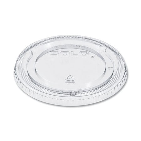 Dart Container Dart, PETE Plastic Flat Cold Cup Lids, Fits 12-16 oz Cups, Clear, 1000PK 626TP